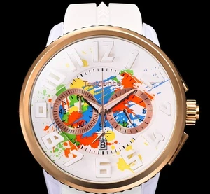 Tendence GULLIVER Splash Quartz Watch TY046033 new from Japan - Picture 1 of 5