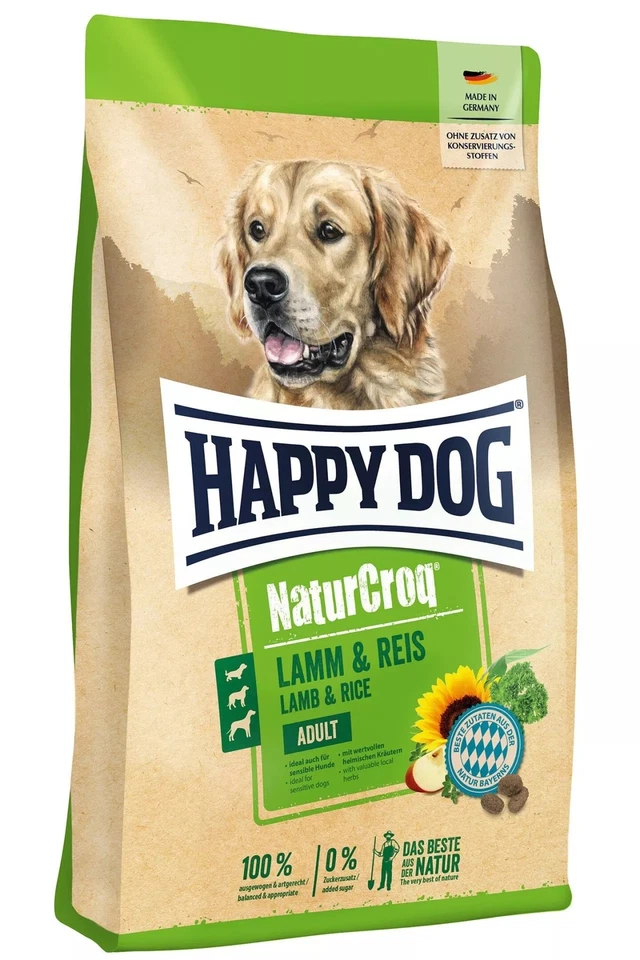 Happy Dog Natur-Croq Lamm & Reis 11 kg Trockenfutter für Hunde - Bild 1 von 1