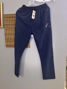NIKE TRAINING PANTS IN A YOUTH XXL OR ADULT SMALL SIZE IN BLUE BRAND NEW - Picture 1 of 5