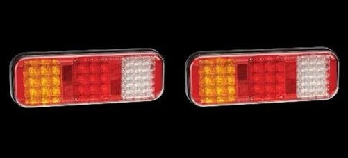 2 x Narva 94210 LED Combination Trailer Lights Stop Tail Indicator Reverse — 第 1/2 张图片