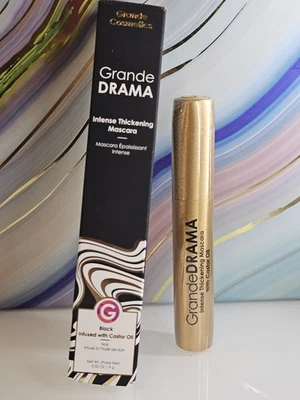 Grande Cosmetics GrandeDRAMA Intense Thickening Mascara with Castor Oil 9g/NIB - Image 1 of 2