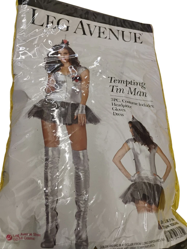 Leg Avenue SEXY Mago de Oz Niña de Hojalata 3 Piezas Disfraz de Halloween Talla Pequeña/Mediana  Foto 1 de 1