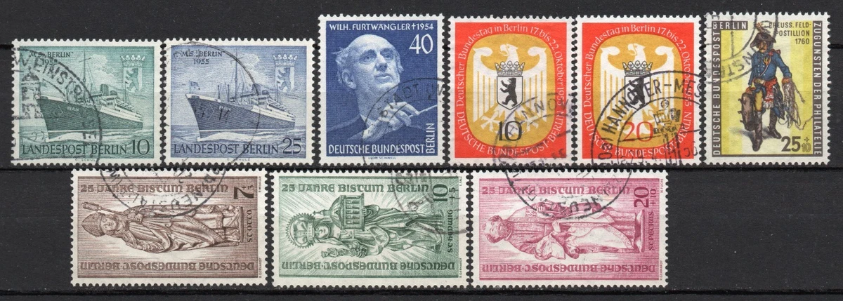 Briefmarke Berlin 1954 – Mi.Nr. 124 Richard Strauss, Postfrisch, Sammlerstück
