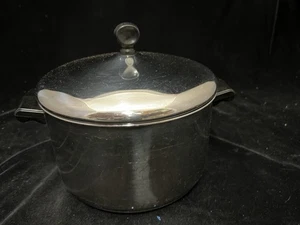 Vintage Farberware Aluminum Clad Stainless Steel 4 QT Stock Pot with Lid USA - Picture 1 of 8