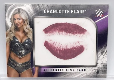 CHARLOTTE FLAIR - 2018 WWE TOPPS AUTHENTIC KISS CARD - #80/99 - RARE - Image 1 of 4