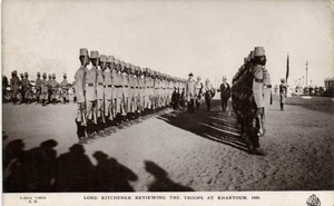 PC SUDAN KHARTOUM LORD KITCHENER BEGUTACHTUNG DER TRUPPEN ECHTFOTO PC (b63079) - Bild 1 von 2