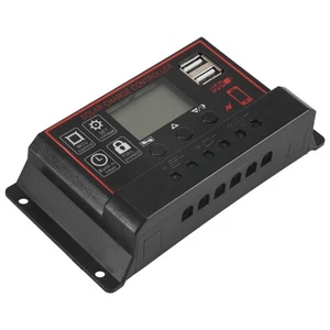 Controlador de Carga Solar 100A Controlador de Panel Solar 12V 24V Pantalla2551 - Imagen 1 de 8
