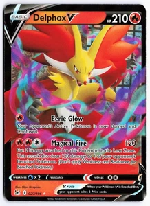 Delphox V Ultra Rare SWSH11: Lost Origin 027/196 NM - Picture 1 of 2