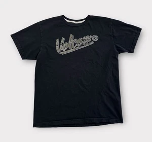 Vintage Volcom T-Shirt Adult Size Large Black Short Sleeve Y2K Skate - Picture 1 of 8
