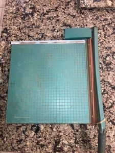 Vintage PREMIER PAPER TRIMMER/CUTTER Photo Materials Company Chicago, IL - Picture 1 of 1