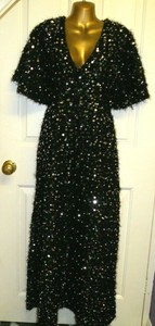 zara sequin maxi dress