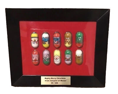 Juego de Navidad Mighty Beanz Edición Limitada 2003 De Colección Raro Santo Grial AFA Foto 1 de 4