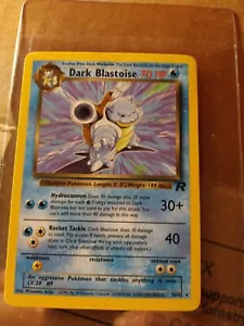 Pokemon Cards Team Rocket Dark Blastoise 20/82 Non Holo Near MINT - Picture 1 of 8
