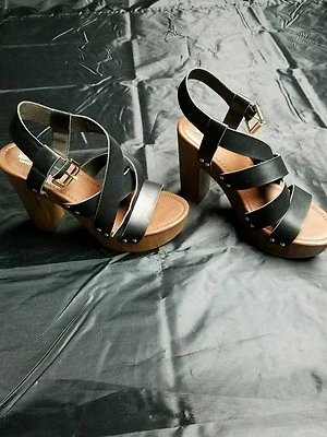 Zapatos para mujer punta abierta con tacón (desgaste formal) Foto 1 de 3