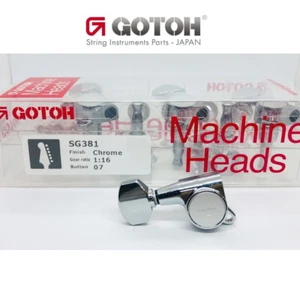 Gotoh LEFTY SG381-07 6R Chrome machine head  - Picture 1 of 2
