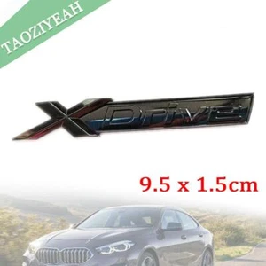 NEW Glossy Black XDrive For Car Emblem Rear Trunk Badge Side Sport Stickers - Picture 1 of 2