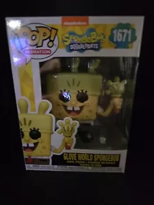 Funko Pop! Nickelodeon - Guante Mundo Bob Esponja #1671 - Imagen 1 de 6