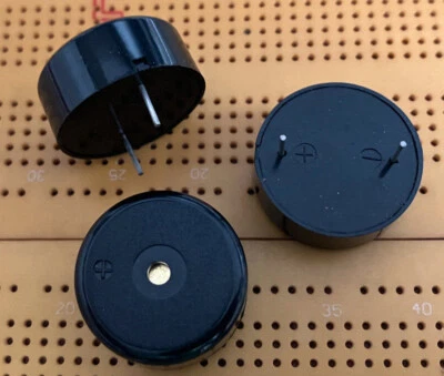 3-24V Piezo Buzzer ~3.5kHz Continuous Tone 23mm x 10mm PCB Mount Multi Qty - Image 1 of 4