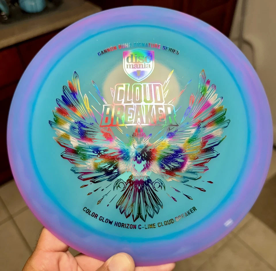 Discmania Color Glow Horizon C-Line Cloud Breaker Gannon Buhr Blurple-Jellybean - Image 1 of 2