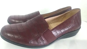 LifeStride "Isabelle" Velocity Brown Slip On Shoes Womens~Size 10 W Memory Foam - Picture 1 of 7