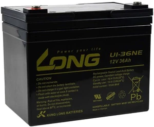 Long Bleiakku U1-36NE 12V 36Ah 12V 36Ah/432Wh Lead-Acid Schwarz - Bild 1 von 3