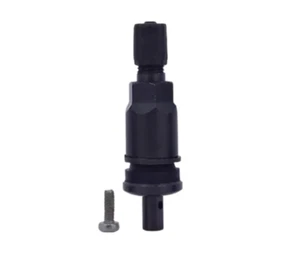 2 PACK DILL VS925B BLACK ALUMINUM METAL TPMS VALVE WITH BOTTOM SCREW - Picture 1 of 1