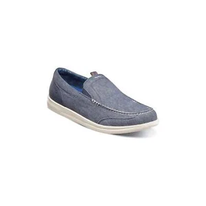 Nunn Bush Brewski Canvas Mokassinnaht venezianische Slipper marineblau 85028-410 - Bild 1 von 12