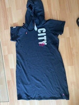 ++ SWEATKLEID +++ L +++ 42/44 ++ Ungetragen +++ Sportlich  ++++ Etikett ++ Kleid - Bild 1 von 2