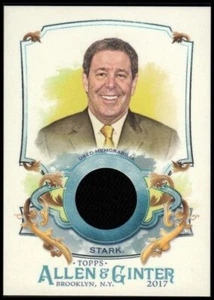 2017 Topps Allen and Ginter Relics #FSRAJST Jayson Stark Memorabilia - NM-MT - Imagen 1 de 2