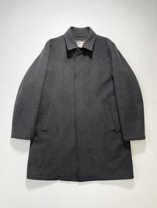 Prada A/W 06 Grey Brushed Wool Overcoat Size XL (Boxy) - Picture 1 of 13