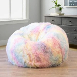 Bean bag Chair Sofa cover without beans only cover fur XXXL For home Decor Gift - Picture 1 of 5