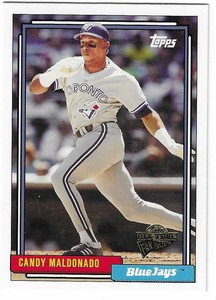 2005 Topps Baseball All-Time Fan Favorites Toronto Blue Jays #6 Candy Maldonado