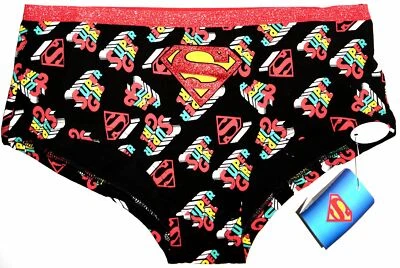 Supergirl Knickers Panties Superman DC Comics Red Womens Ladies UK Sizes 8 to 22 - Image 1 of 4