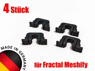 4x Halteclip Clip per Fractal Design Meshify Case Pannello Laterale Staffa Presa - Bild 1 von 4