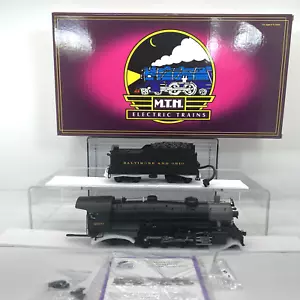 MTH Premier 20-3075-1 Baltimore & Ohio Mikado 2-8-2 UPGRADED PS.3 O Used #4500 - Picture 1 of 24