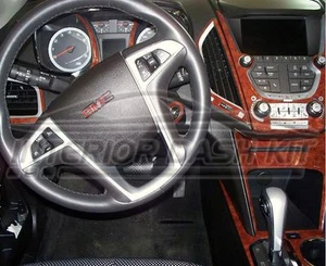 GMC TERRAIN SLE SLT DENALI INTERIOR BURL WOOD DASH TRIM KIT SET 2010 2011 2012 - Bild 1 von 11
