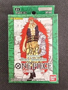 One Piece Super PreRelease Starter Deck: Worst Generation - New Sealed ENG - Picture 1 of 2