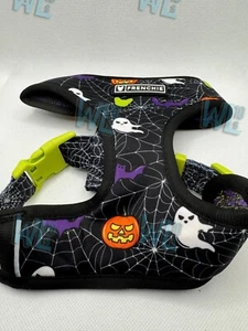Frenchie Duo Reversible Trick Or Treat Size S Dog Harness & Lead NEW UK - Picture 1 of 11
