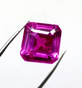 Rare Radiant Cut Pitambari Sapphire 16.25 Ct Best Gift For Mother On Mother Day - Picture 1 of 9