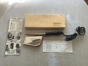 Vintage Empire Electric Company ELECTRIC TROUSER PRESSER Original Box - Picture 1 of 7