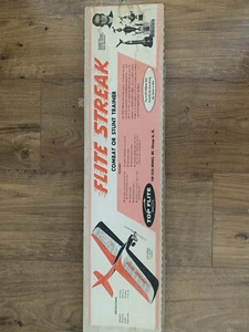 Vintage Top Flight Flite Streak C/l Combat/Stunt Model Airplane Kit New - Picture 1 of 4