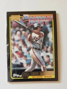 1992 Topps McDonald’s Baseball’s Best UNGEÖFFNETE PACKUNG Chito Martinez & Robin Yount - Bild 1 von 12