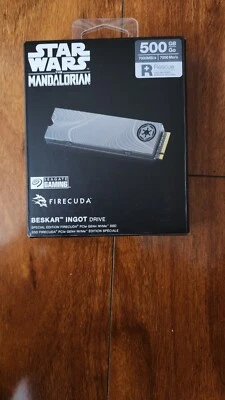 Seagate Beskar Ingot Drive SE FireCuda PCIe Gen4 NVMe SSD 500GB  ZP500GM30033 - Image 1 of 2