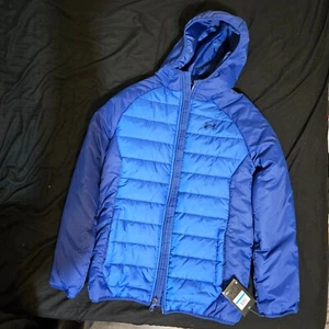 Under Armour Tuckerman Puffer Jacket Size YXL Blue NWT - Picture 1 of 7
