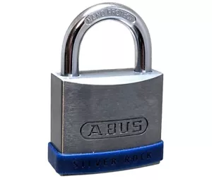 ABUS Silver Rock 5/50 Job Box Padlock Keyed Alike #6528 - Picture 1 of 5