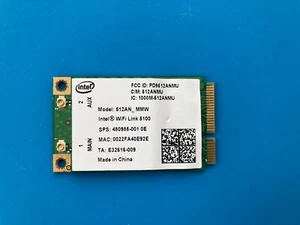 Intel WiFi Link 5100 A B G N Mini PCIe Karte 512AN-MMW Mini Wireless - Bild 1 von 3
