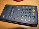 Braun 4955 700 Taschenrechner mit  grüne LED um 1970 Retro funktioniert