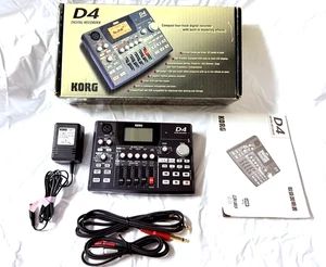 Korg D4 Digital Recording Studio Used, Excellent Condition - Picture 1 of 10