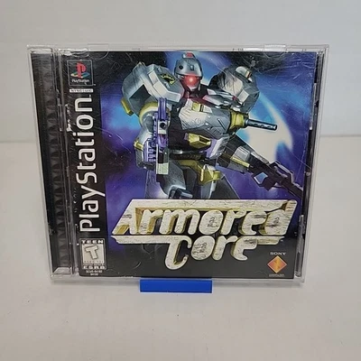 Armored Core Playstation 1 PS1 Black Label Great Condition All Original - Image 1 of 4