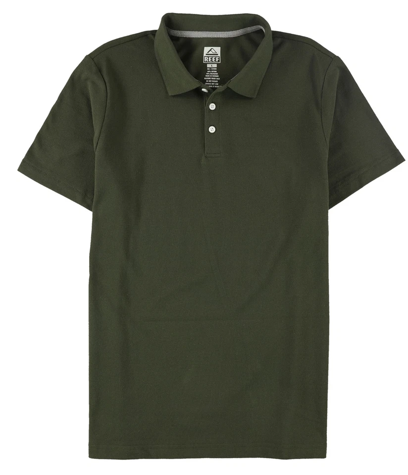 Polo Reef para hombre Walsh Piqué, dkolv, 2XL Foto 1 de 1